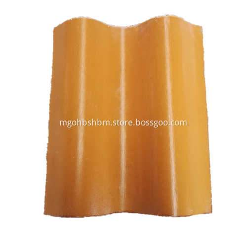 Light Weight Shock Resistant Magnesium Oxide Roofing Sheets